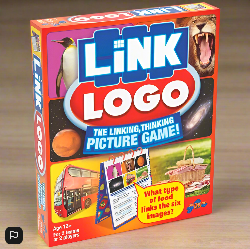 Link Logo Family Board Game By Drummond Park
