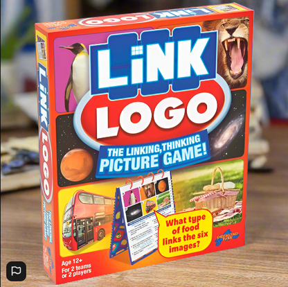 Link Logo Family Board Game By Drummond Park