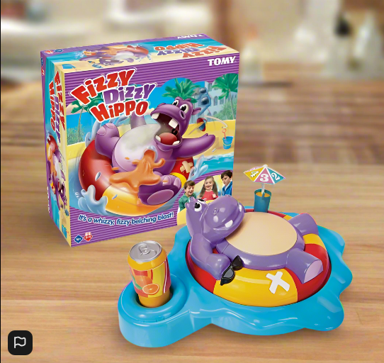 Fizzy Dizzy Hippo Children's Preschool Action Game