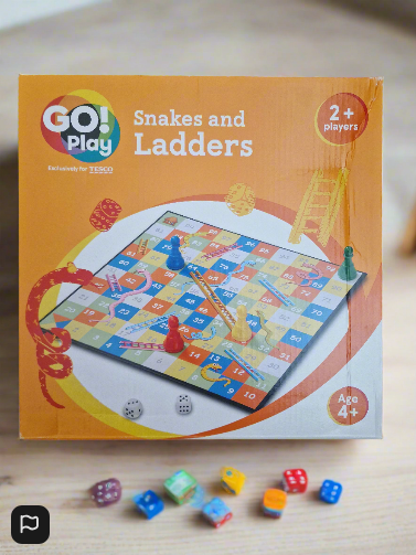 Snakes And Ladders Kids Board Game