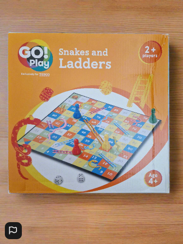 Snakes And Ladders Kids Board Game
