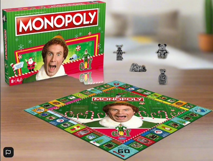 Elf Monopoly Family Board Game