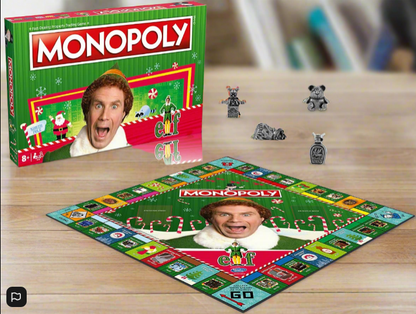 Elf Monopoly Family Board Game