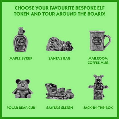 Elf Monopoly Family Board Game