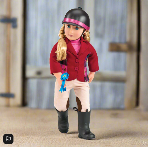 Naše generace Lily Anna panenka Deluxe s knihou