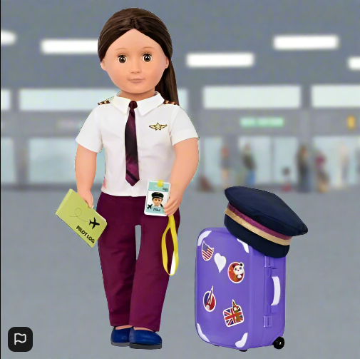 Our Generation Kaihily Professional Pilot Doll