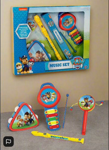 4dílná hudební sada Paw Patrol
