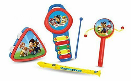4dílná hudební sada Paw Patrol