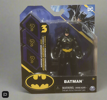 DC Batman Action Figure 10cm With 3 Surprise Accessories
