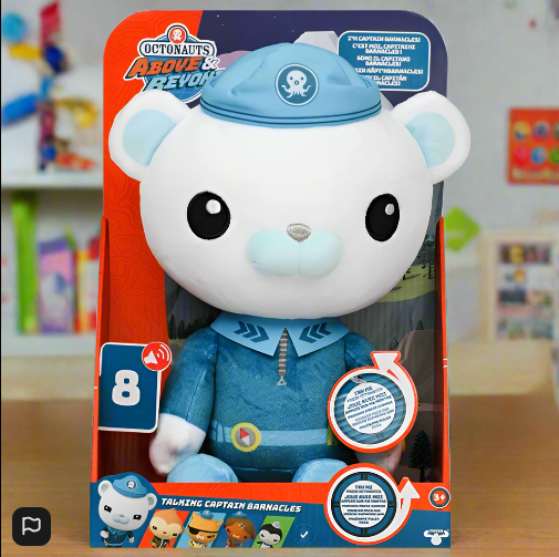 Plyšová hračka kapitána Barnaclese Octonauts Above &amp; Beyond Sound Effects