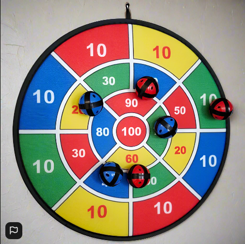 37cm Self-Fastening Fabric Target Game