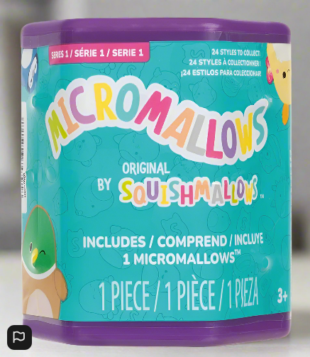 Micromallows 2.5" Plush Single Blind Pack - S1