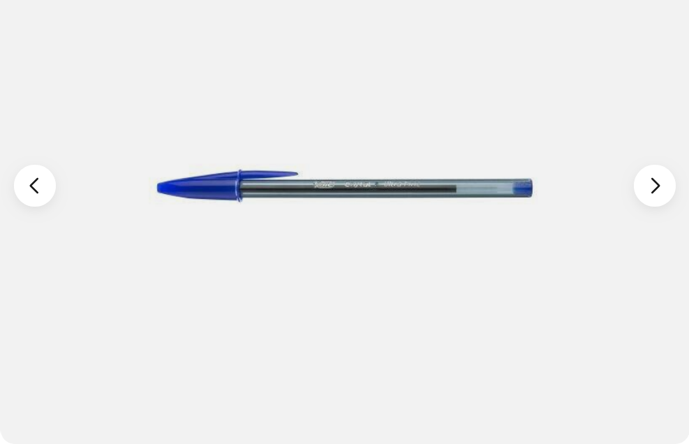 Bic Cristal original Medium Point Pen - Blue x 50 Boxed
