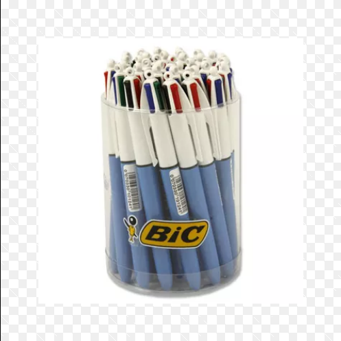 Bic 4 Colour Pen In Tub x 36 Pens