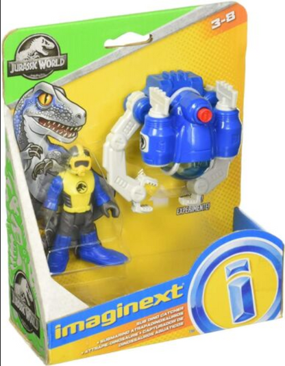 Imaginext Jurassic World Sub Dino Catcher Action Figure