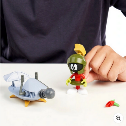 Space Jam A New Legacy: Marvin the Martian with Spaceship Action Figure