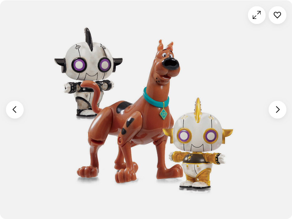 Balení 2 figurek Scoobydoo Super Scooby Doo And Rottens