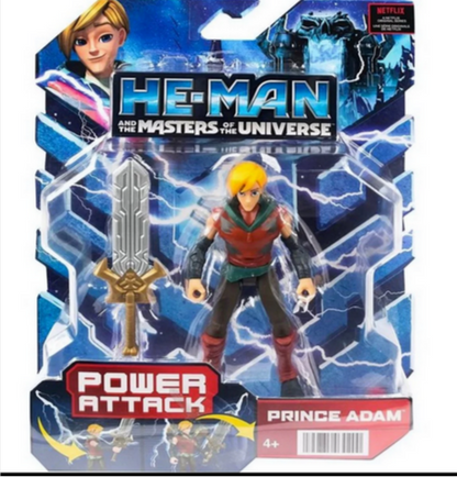 He-Man & The Masters of the Universe Power Attack Prince Adam Action Figure