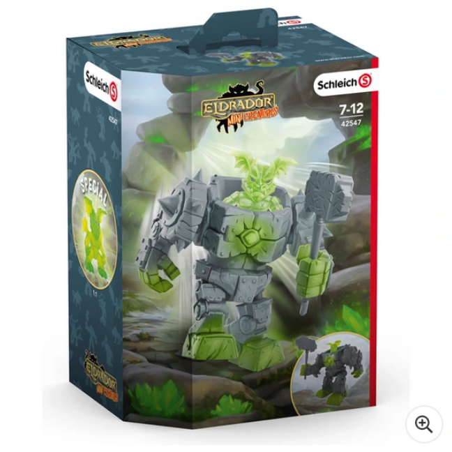 Schleich Eldrador Mini Creature Stone Robot 42547