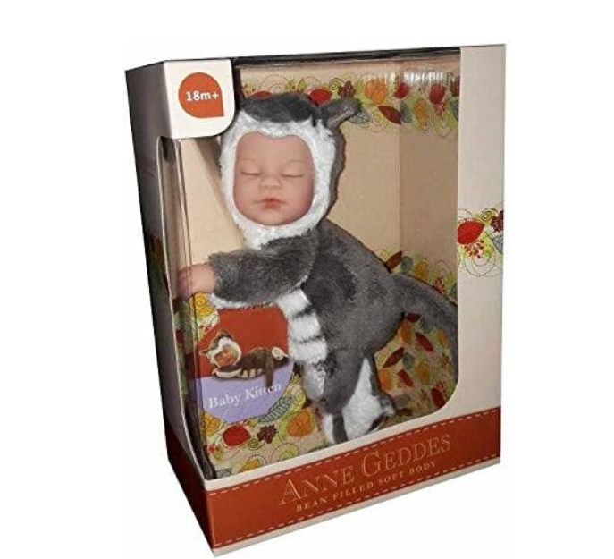 ANNE GEDDES Baby Kitten Doll-23 cm