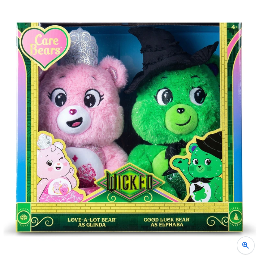 Wicked Care Bears Plush 2 Pack