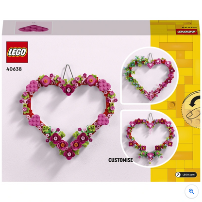 LEGO Icons 40638 Flower Heart Ornament Set Valentines Day