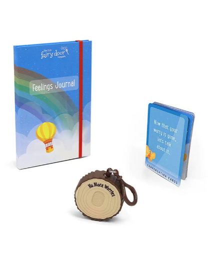 Irish Fairy Door No More Worries Kit Magical Anxiety Comfort Kids Gift NEW