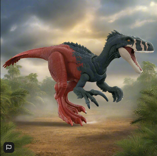 Jurassic World Dominion: Roar Strikers Megaraptor Dinosaur