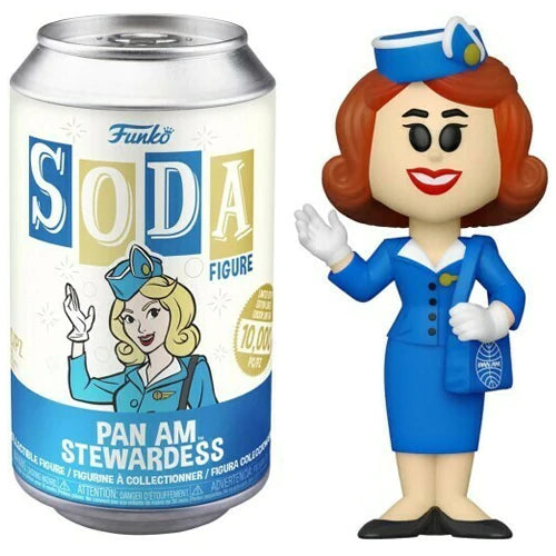 Funko Pop! Vinyl Soda Pan Am Stewardess With Possible Chase Figure