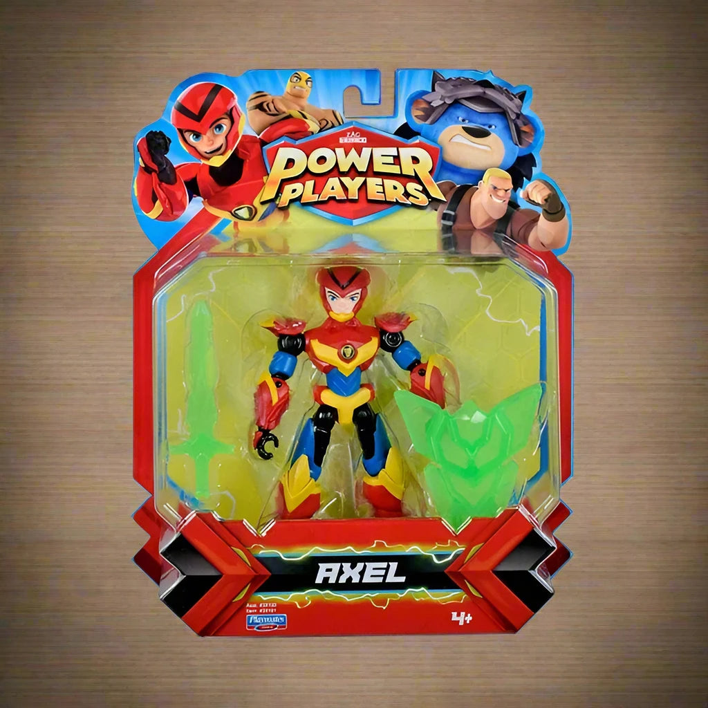 Power Players Axel Sarge Masko Madcap Galileo And Bearbarian Action Figure