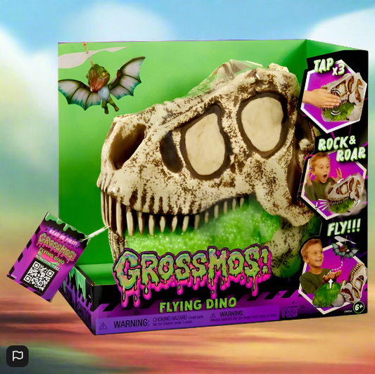 GrossMos Flying Dinosaur  Green Playset