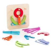 Load image into Gallery viewer, Wooden Set for Making Letters and Numbers Koogame InnovaGoods 27 Pieces