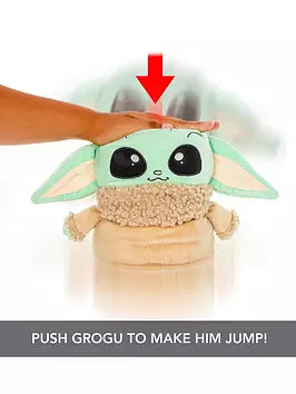 Star Wars Jumping Grogu Feature Plush