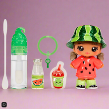 Load image into Gallery viewer, Yummiland Small Doll Maya Watermelon