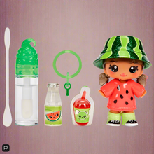 Load image into Gallery viewer, Yummiland Small Doll Maya Watermelon