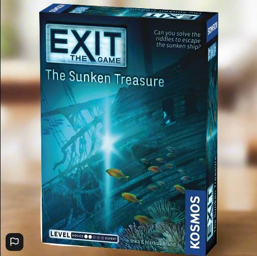 Exit: The Sunken Treasure Game The Escape Room Game You Can Play At Home