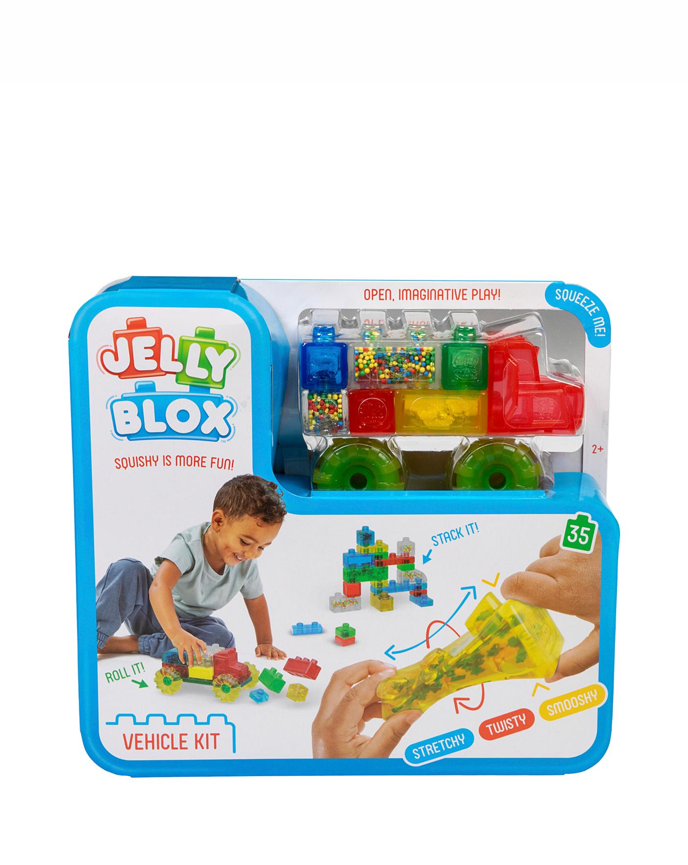 Jelly Blox Vroom Truck Building Block Kit