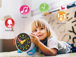 TimeTutor: Interactive Talking Clock - Teach Time with Quizzes, Music, and Sleep Mode