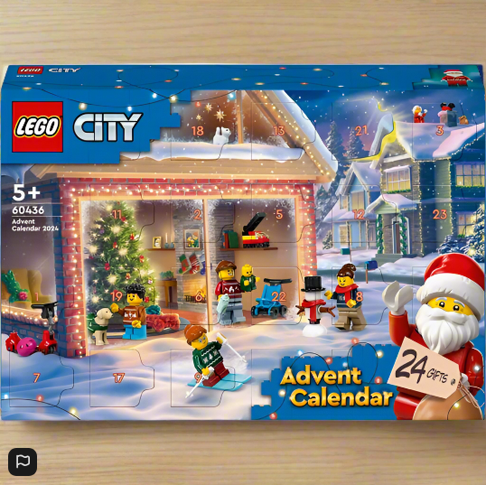 LEGO City 60436 Advent Calendar 2024 Set