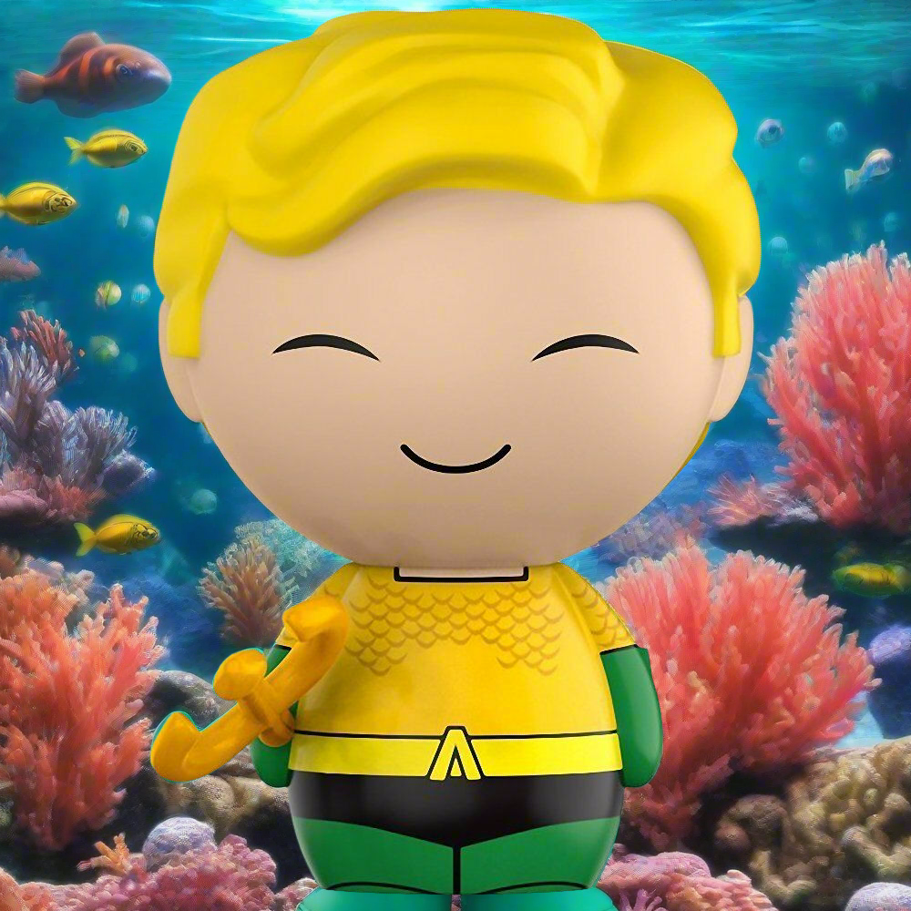 Funko Dorbz Dc Superheroes Aquaman No 411 Figure