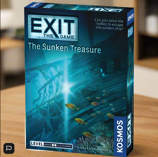 Exit: The Sunken Treasure Game The Escape Room Game You Can Play At Home