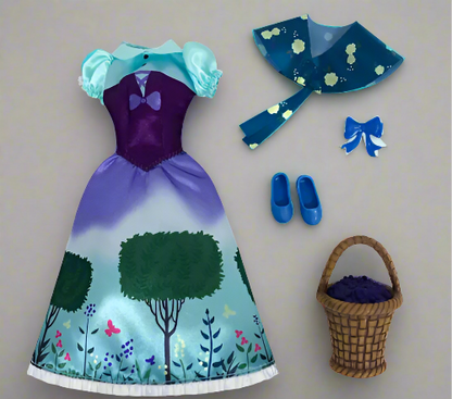 Sada doplňků pro panenku Disney Princess Aurora