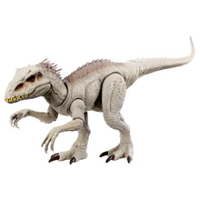 Load image into Gallery viewer, Jurassic World Camouflage &#39;N Battle Indominus Rex Action Figure Dino Trackers