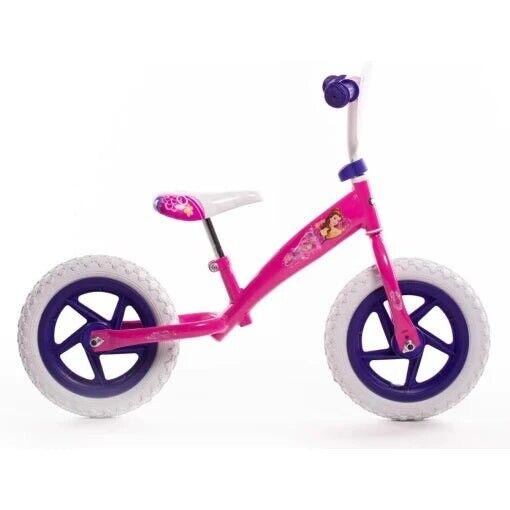 Huffy Disney Princess Balance Bike Pink 12" Pink Toddler Baby Training Bike