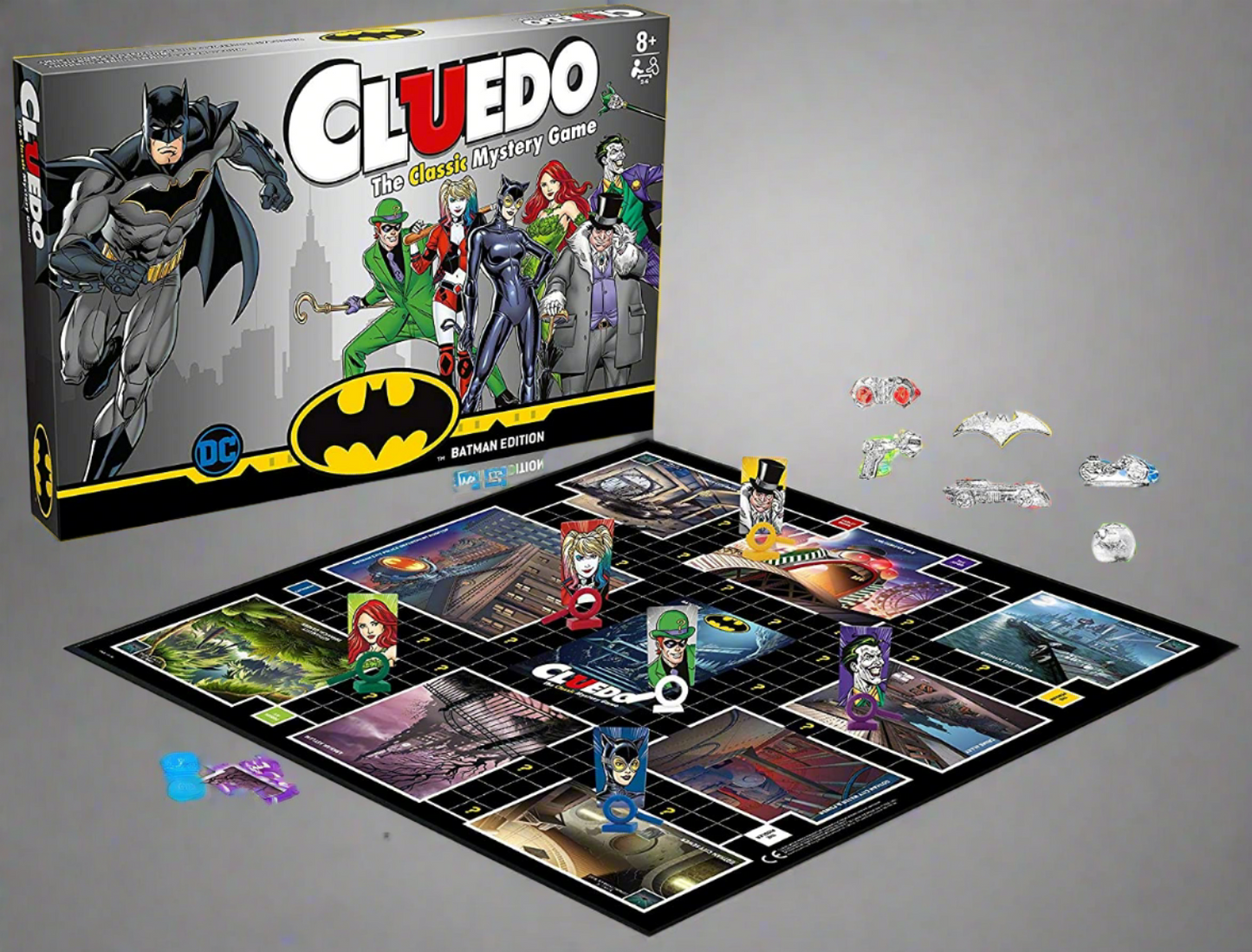 Záhadná desková hra Batman Cluedo