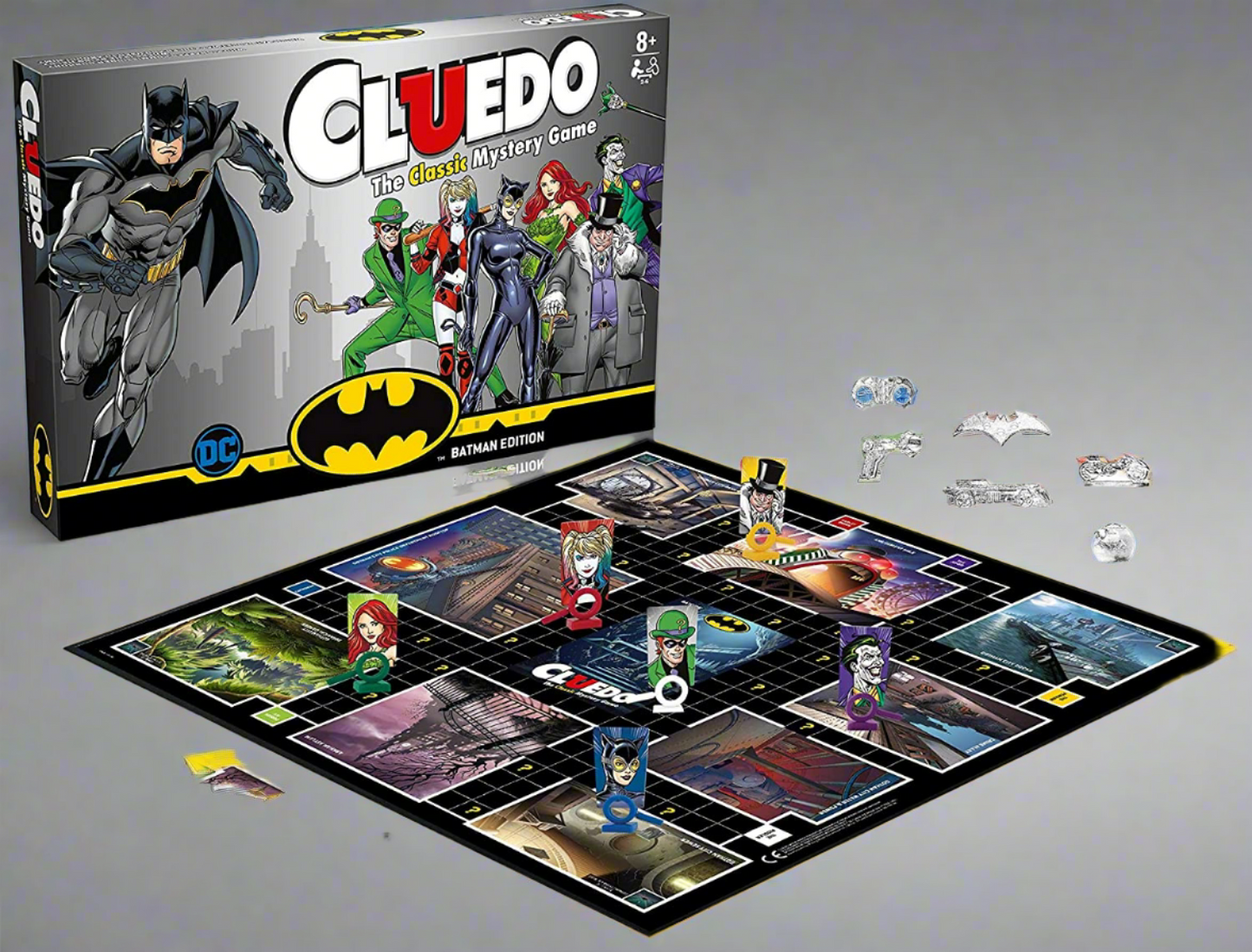 Záhadná desková hra Batman Cluedo