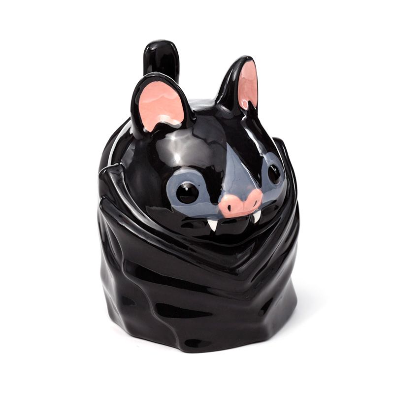 Bat Upside Down Ceramic Shaped Mug