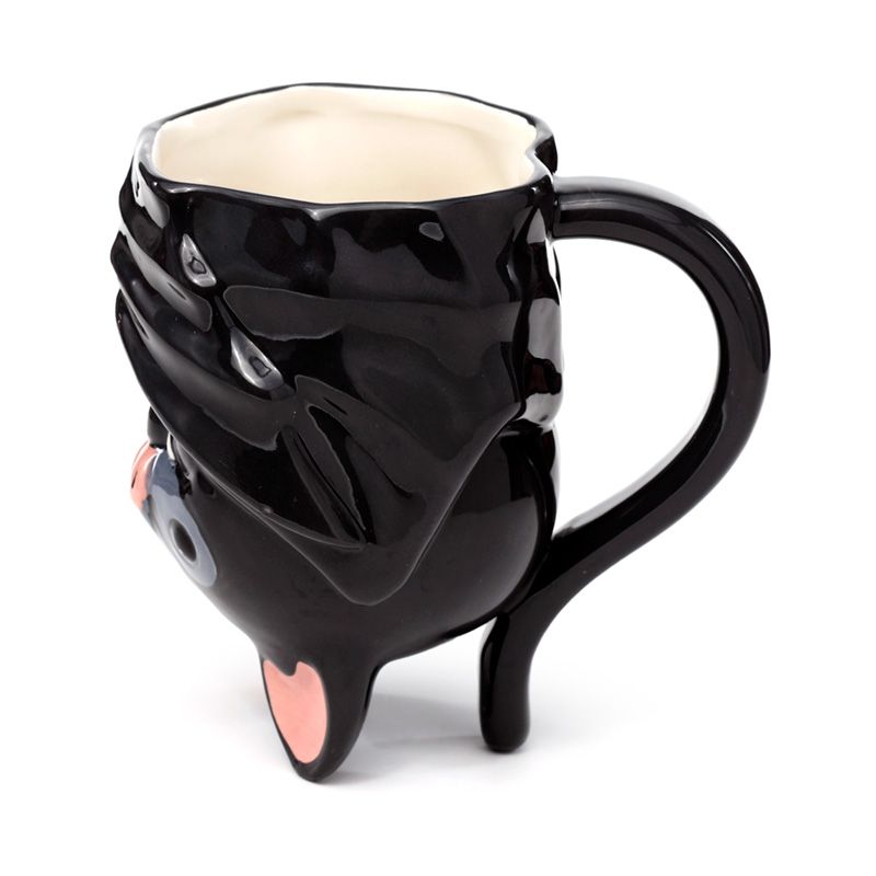 Bat Upside Down Ceramic Shaped Mug