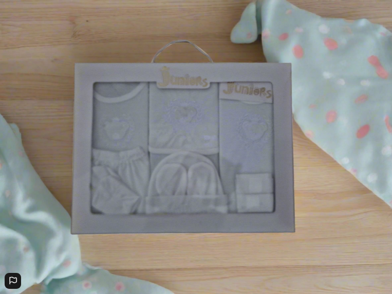 White Baby Clothes Gift Set 12 Items In A Box