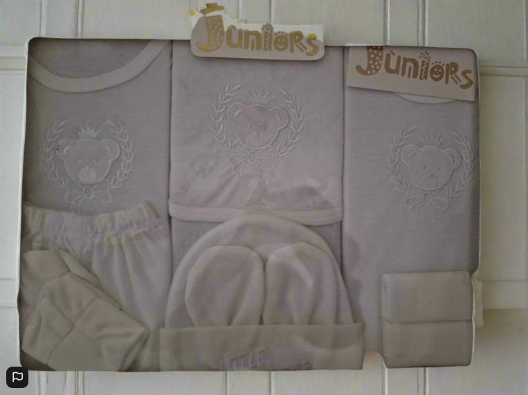 White Baby Clothes Gift Set 12 Items In A Box